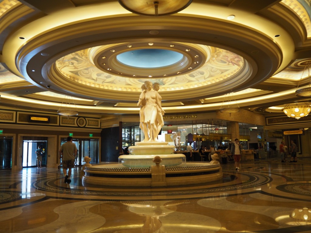 Reception im Ceasars Palace in Vegas