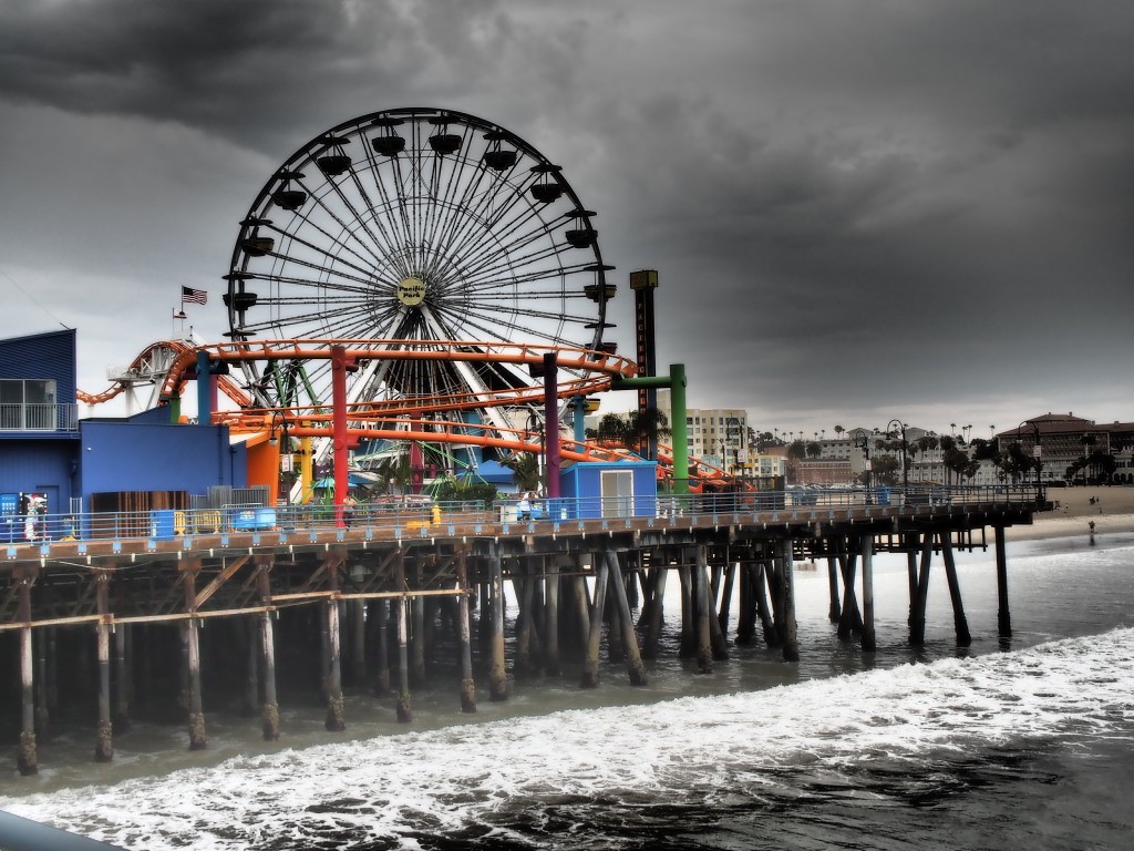 Pier bei Santa Monica
