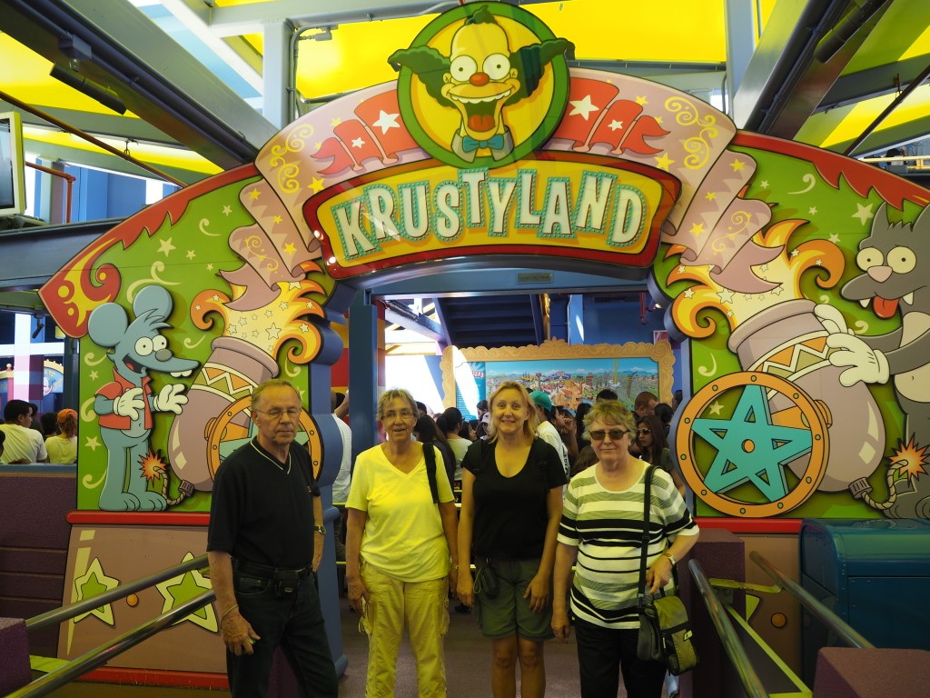 Krustyland, Simpsons, the ride